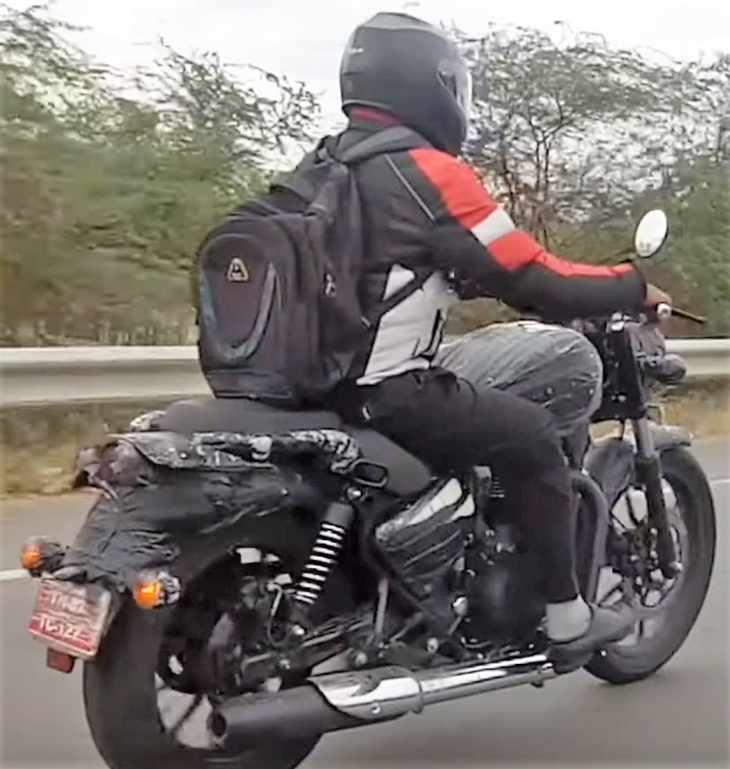 2020 bs6 compliant royal enfield thunderbird x spotted again 2020 bs6 compliant royal enfield