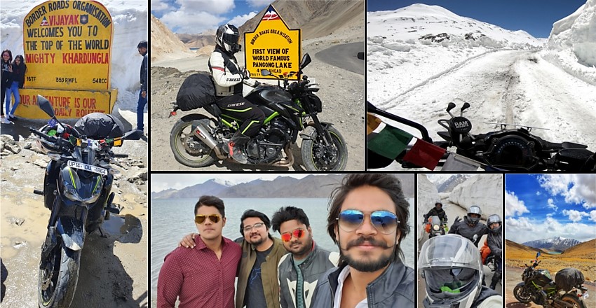 Delhi To Leh Road Trip On A Kawasaki Z900 By Sunil Singh