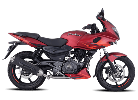 Volcano Red Bajaj Pulsar 220F