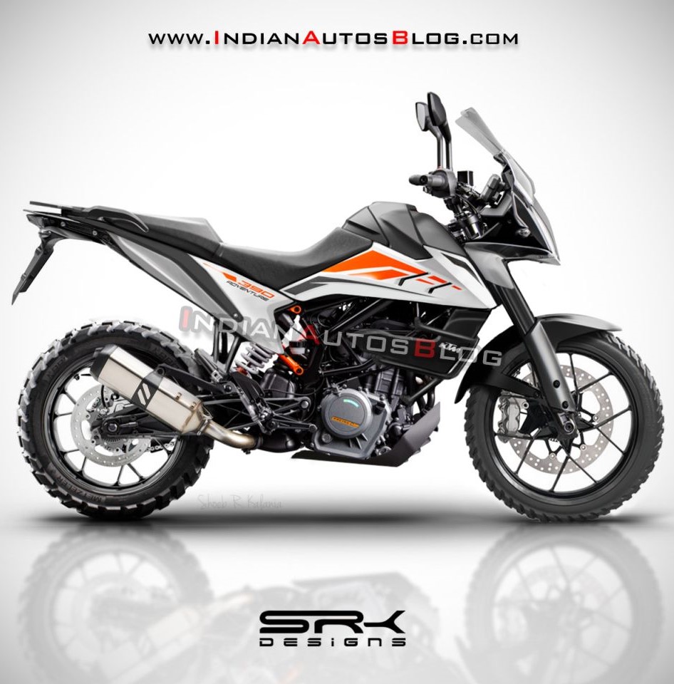 KTM 390 Adventure Rendered Image