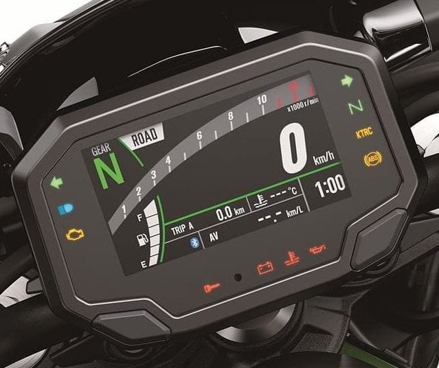 BS6 2020 Kawasaki Z900 Console