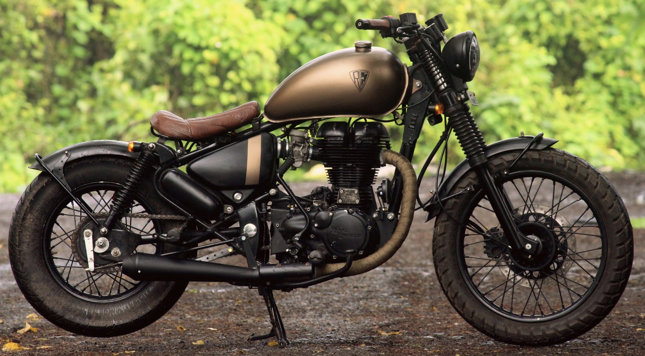 bobber handlebars for royal enfield