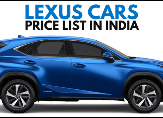 Latest Lexus Cars and SUVs Price List