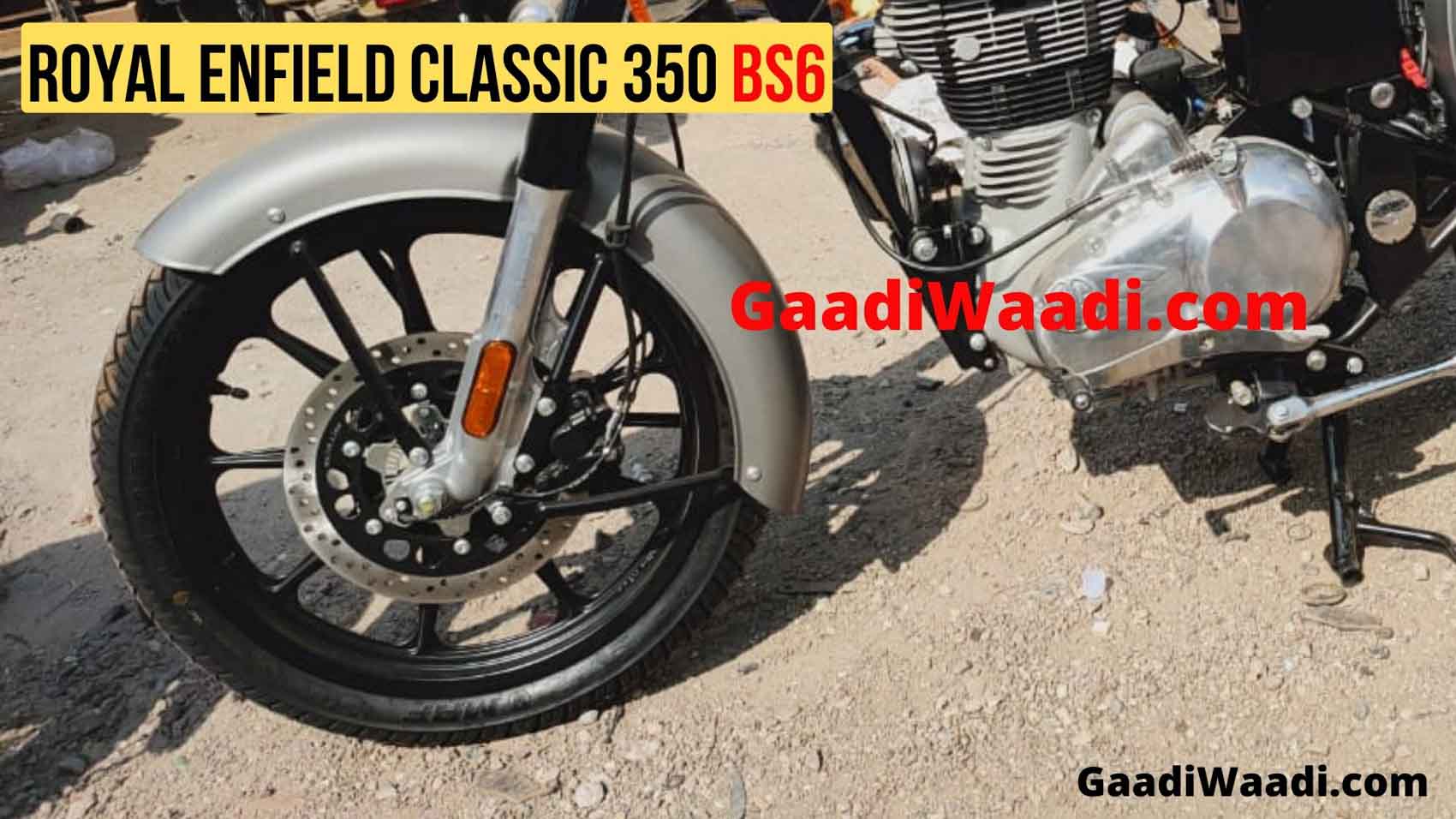 BS6 Royal Enfield Classic 350 Gunmetal Grey