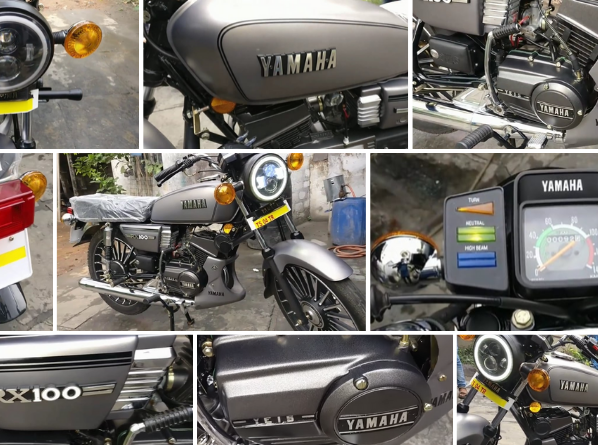 Meet Yamaha RX100 Gunmetal Grey Edition