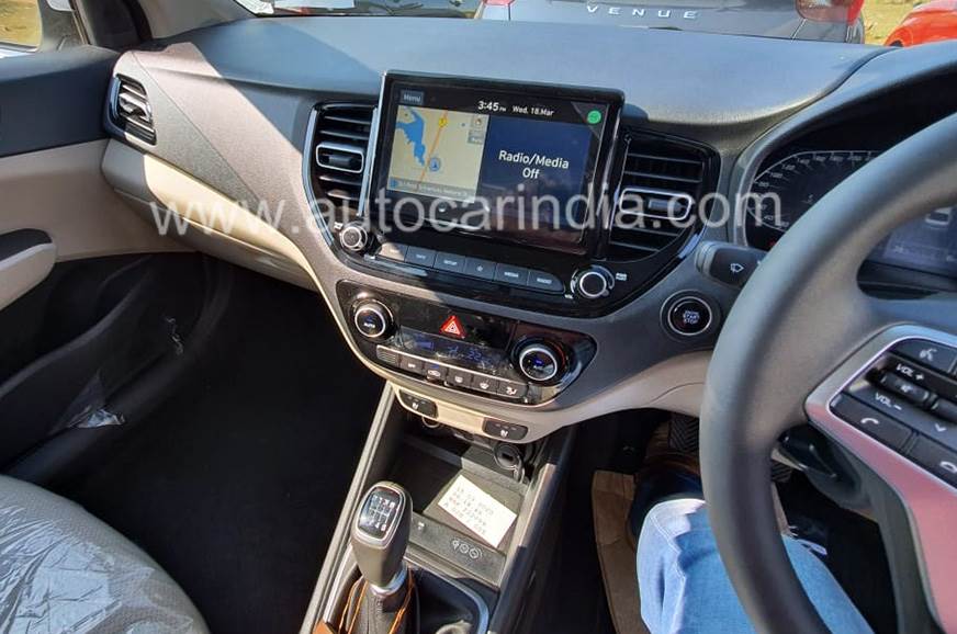 2020 Hyundai Verna Interior