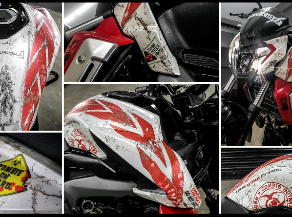 Bajaj Dominar 400 Zombie Edition