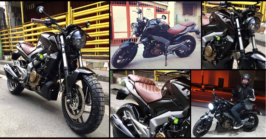 Bajaj Dominar Scrambler Lino