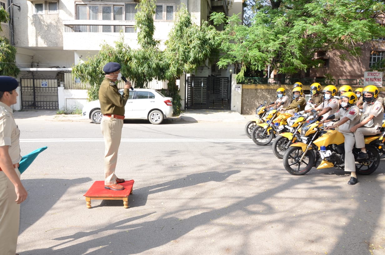 COVID-19 Patrol Motorcycles