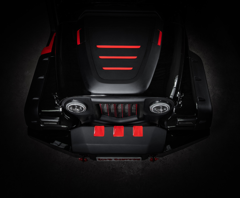 Mahindra Thar 'Black Hawk' Bonnet