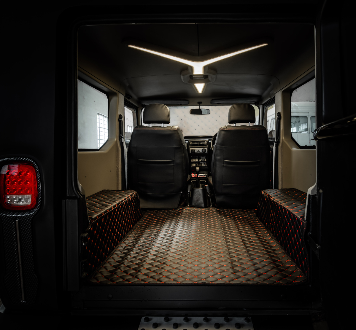 Mahindra Thar 'Black Hawk' Interior