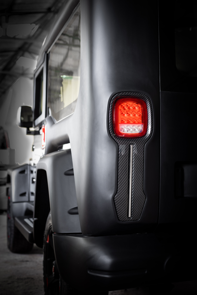 Mahindra Thar 'Black Hawk' Closeup Shot