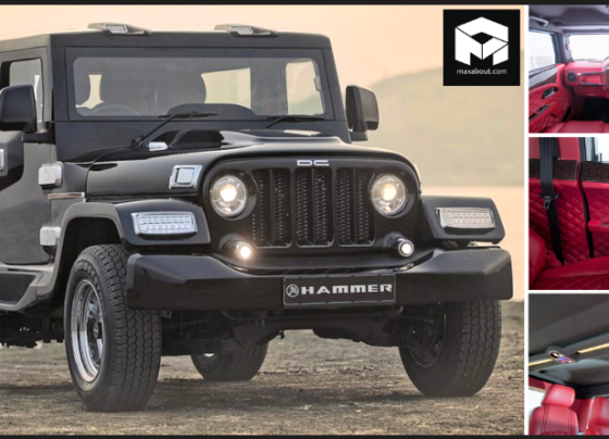 Mahindra Thar Hammer SUV by DC Design