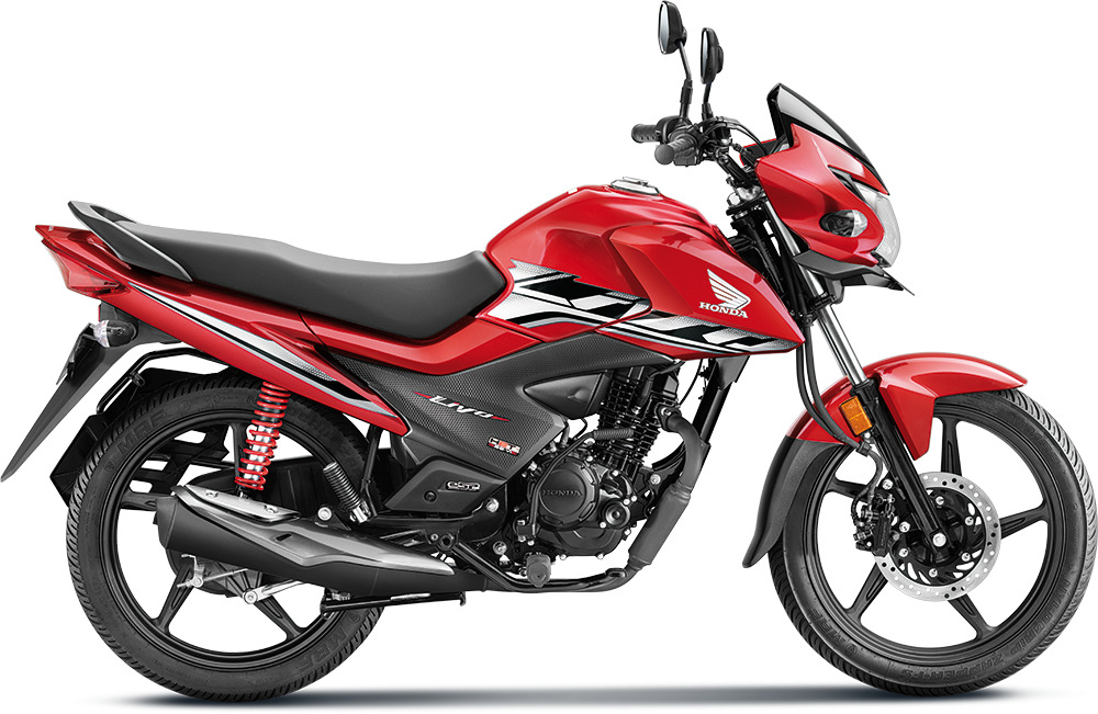 BS6 Honda Livo 110 in Imperial Red Metallic