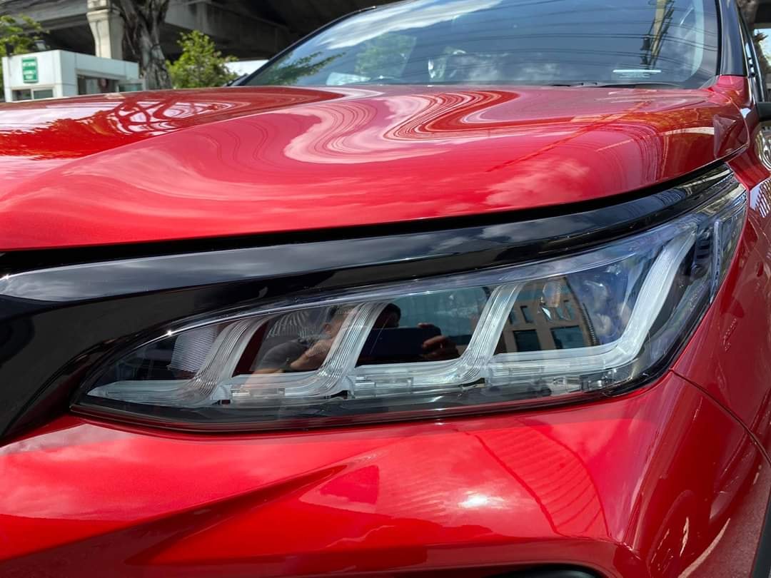 Emotional Red Toyota Fortuner Legender