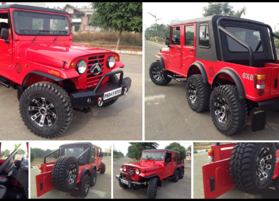 Mahindra Thar 6x6 by SD Offroaders