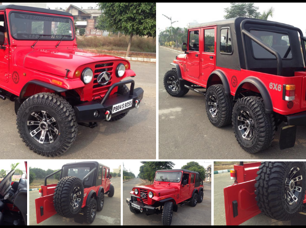 Mahindra Thar 6x6 by SD Offroaders