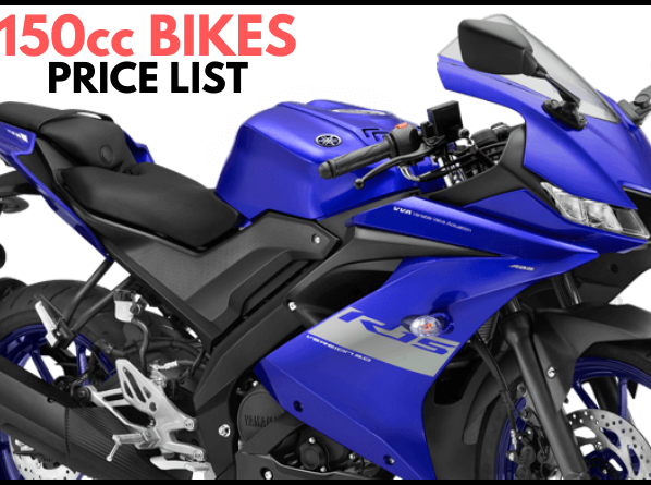 Latest 150cc Motorcycles Price List