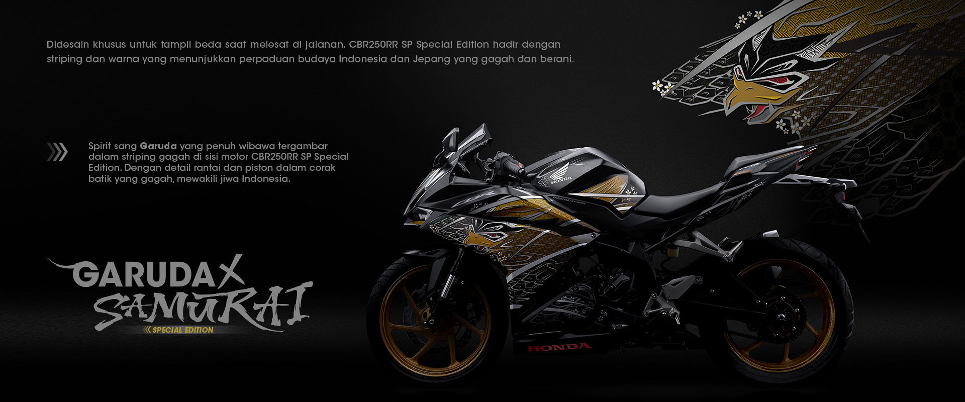 Honda CBR250RR Garuda X Samurai Edition