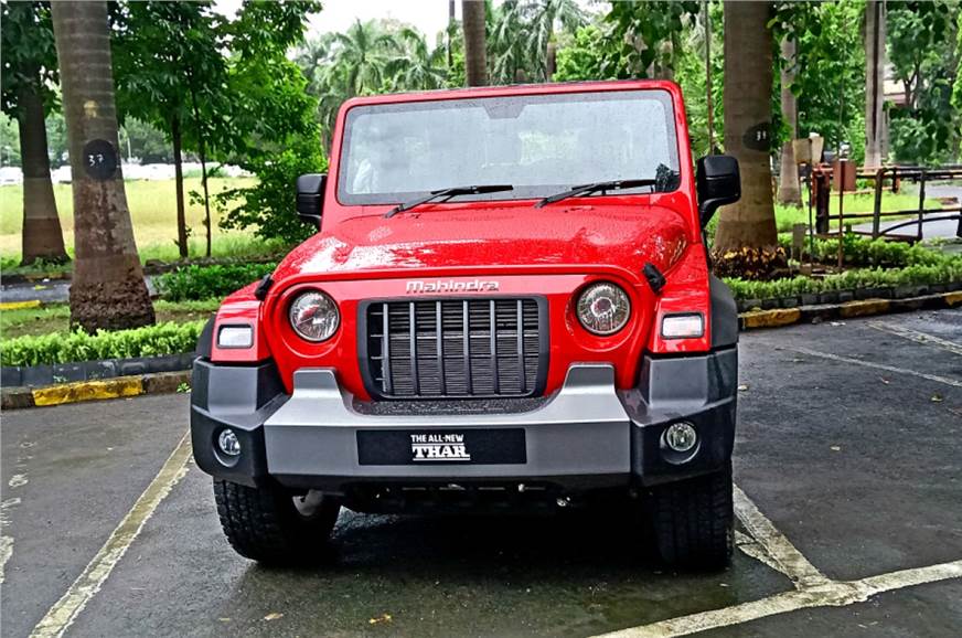 2021 Mahindra Thar LX Exterior and Interior Live Photos