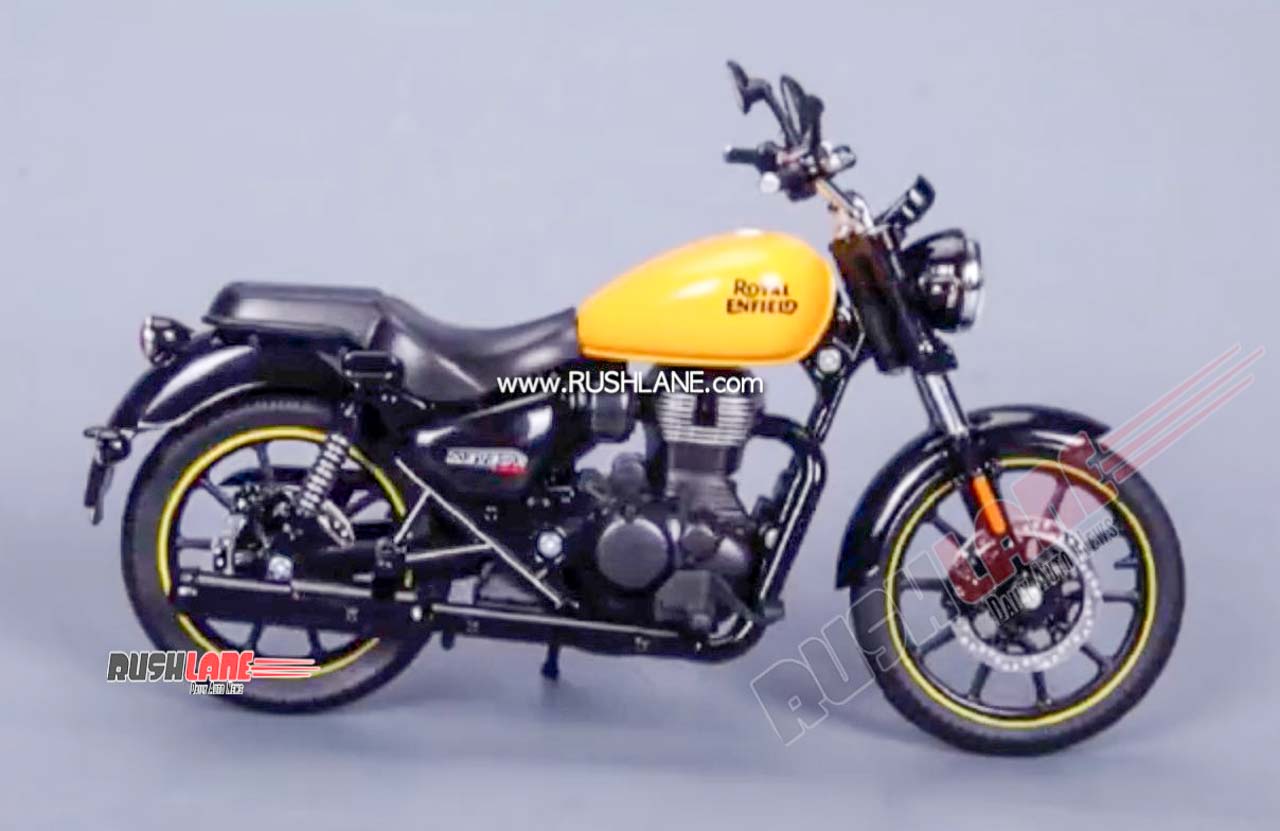 Royal Enfield Meteor 350 Fireball Yellow (Solid Gloss)