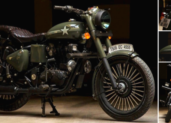 Royal Enfield Mahi 350 by EIMOR Customs