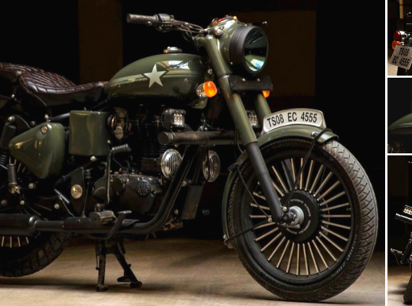 Royal Enfield Mahi 350 by EIMOR Customs