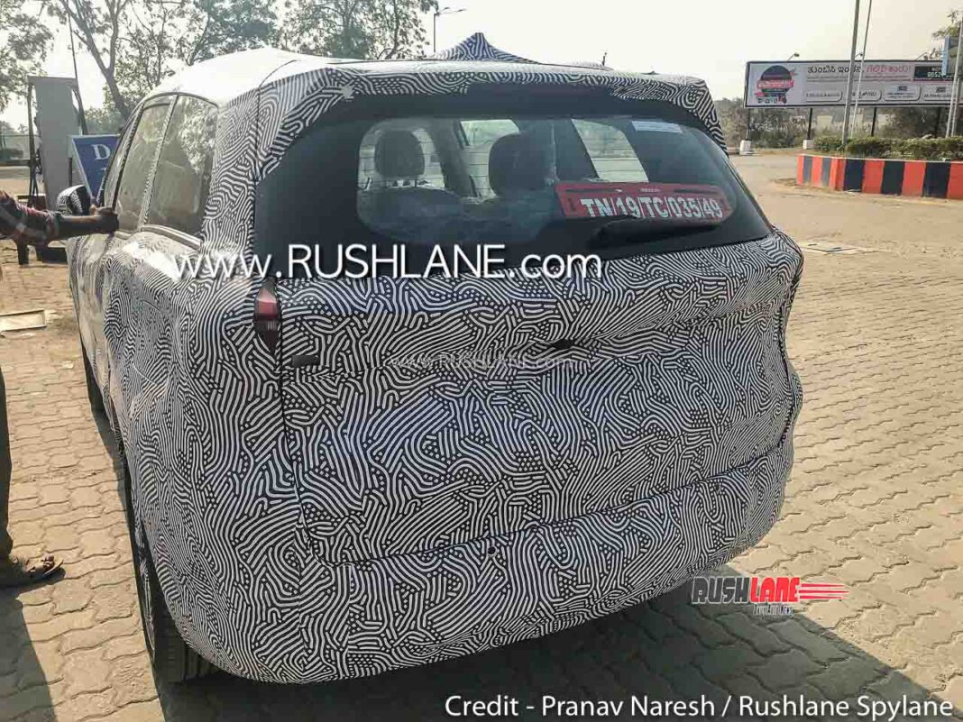 2021 Mahindra XUV500 Spotted