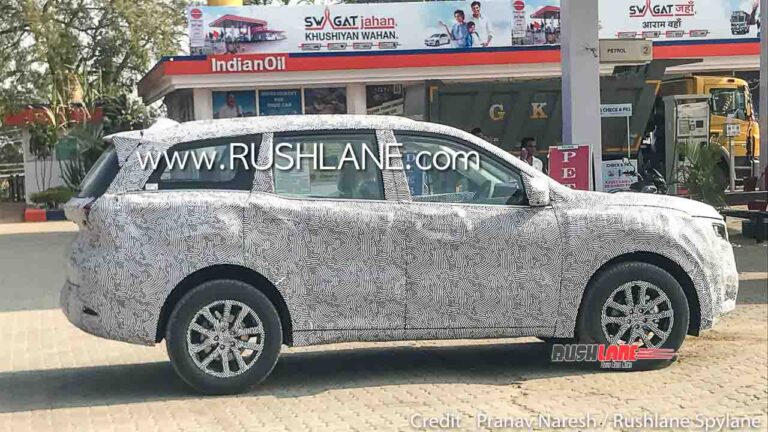 2021 Mahindra XUV500 Spotted