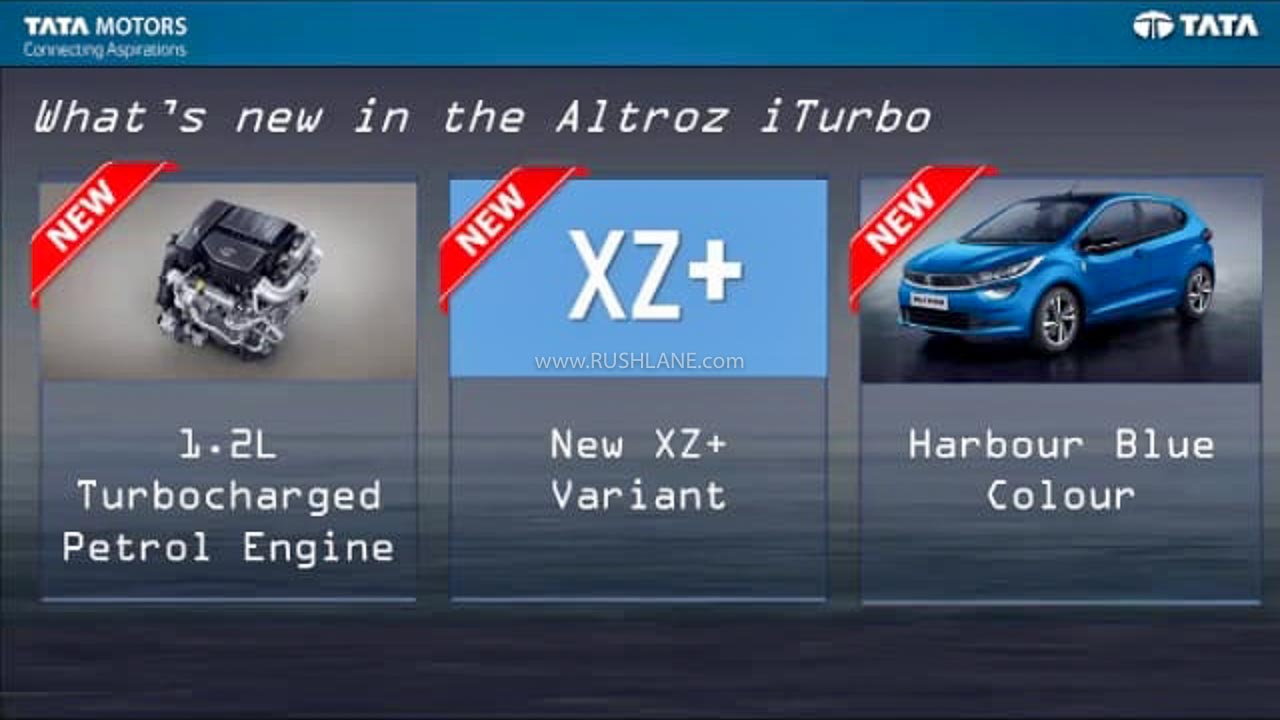 Tata Altroz iTurbo Brochure Leaked