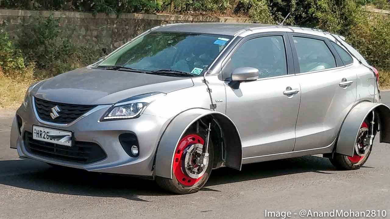 New Maruti Baleno Diesel Spotted