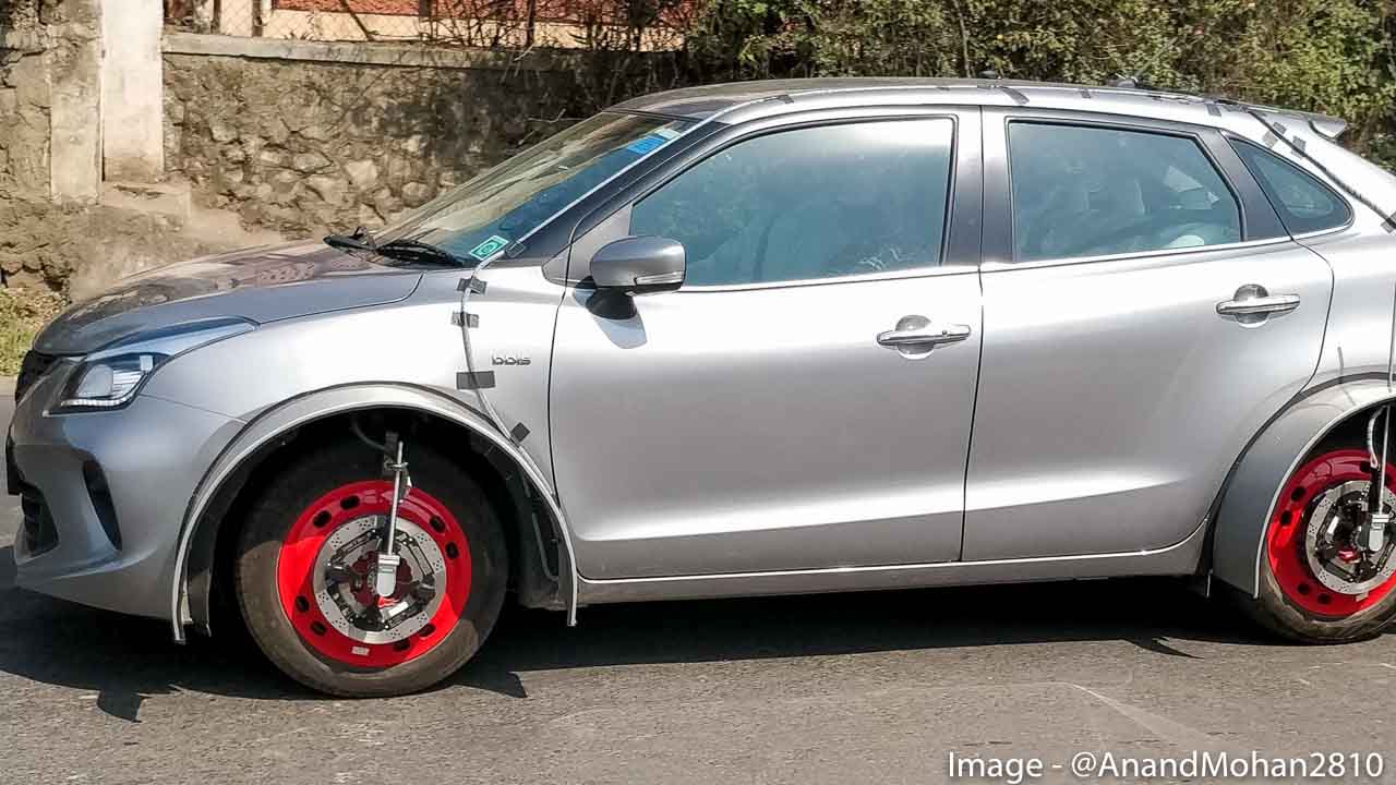 New Maruti Baleno Diesel Spotted