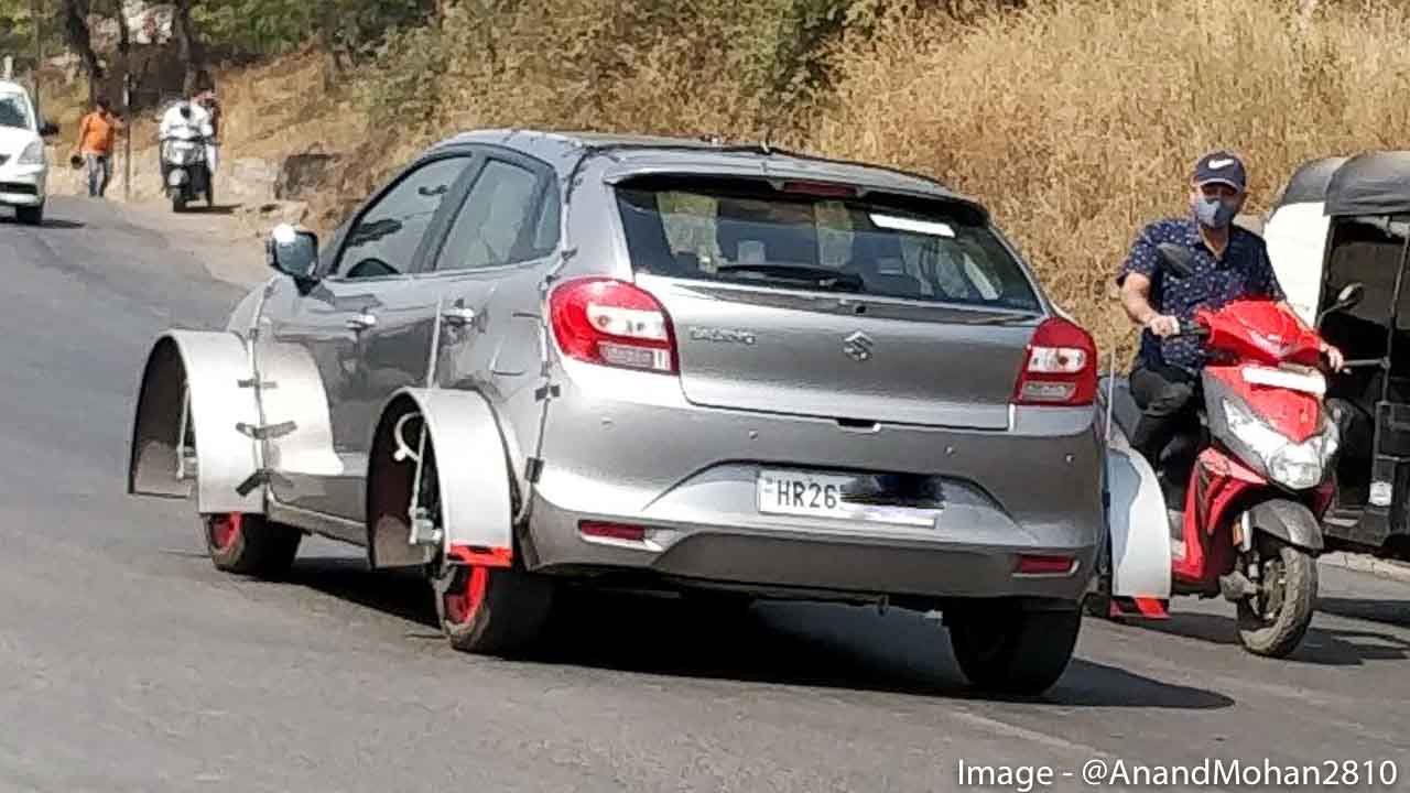 New Maruti Baleno Diesel Spotted