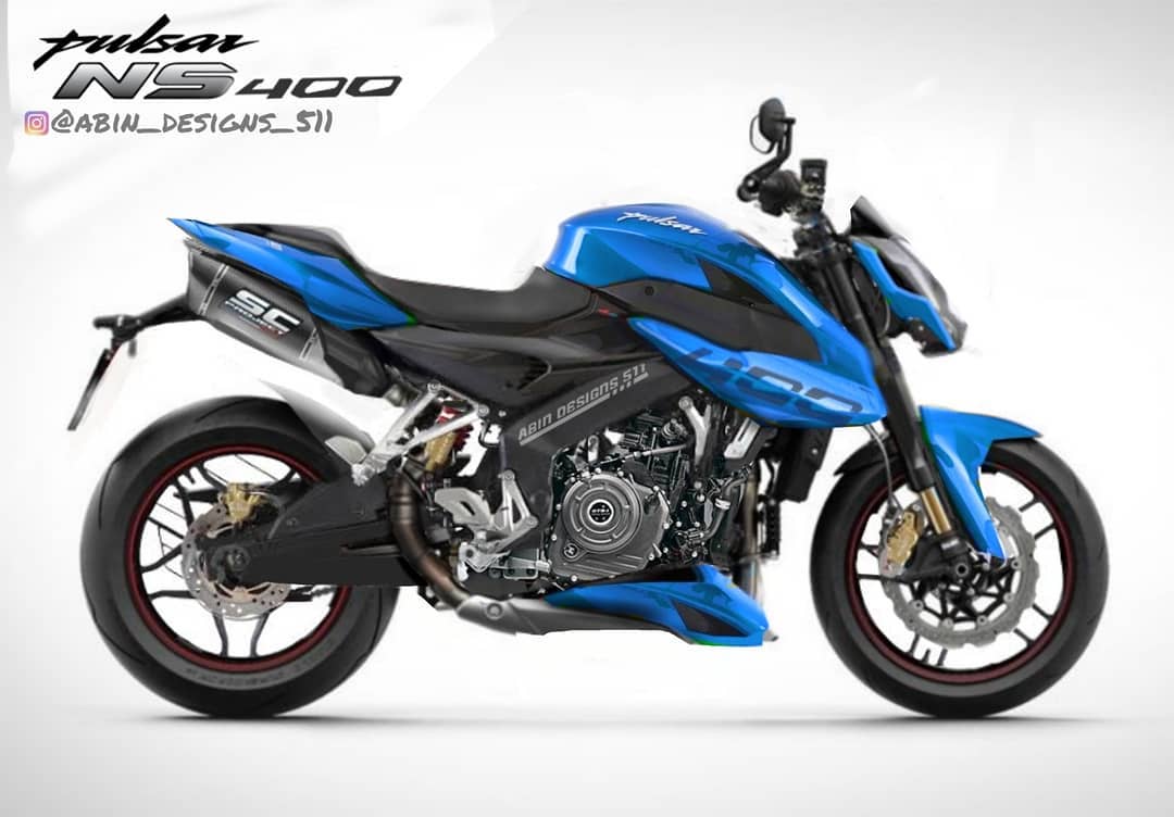 Bajaj Pulsar NS400 Streetfighter