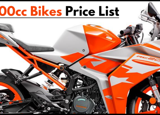 Latest 200cc Bikes Price List in India