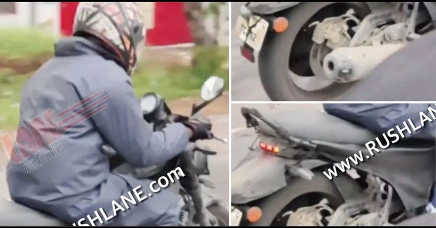 New 160cc TVS Apache-based Motorcycle Spied