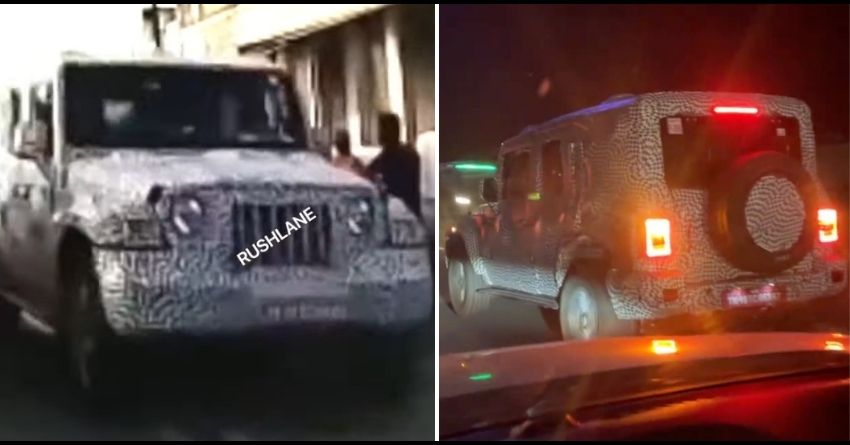 5-Door Mahindra Thar Confirmed – Spotted Testing in India