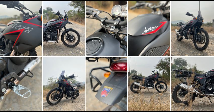 Royal Enfield Himalayan 822 Live Photos and Quick Details