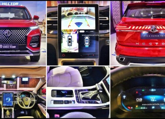 2023 MG Hector Revealed - Exterior & Interior Live Photos