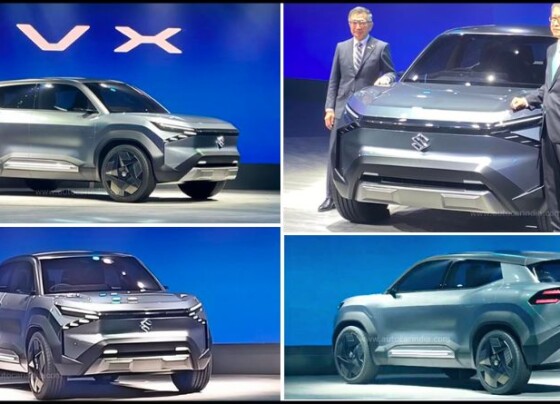 Maruti Suzuki eVX Electric SUV Unveiled At Auto Expo 2023