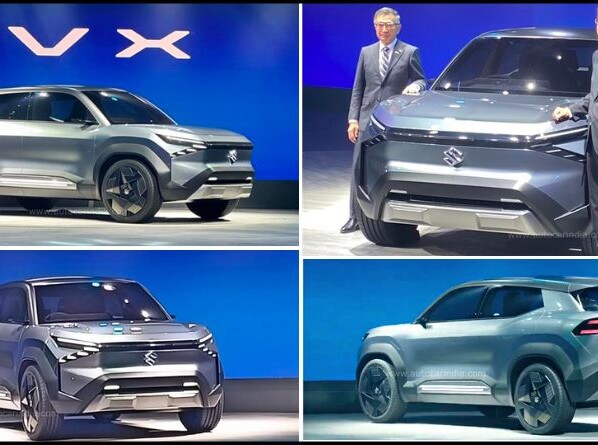 Maruti Suzuki eVX Electric SUV Unveiled At Auto Expo 2023