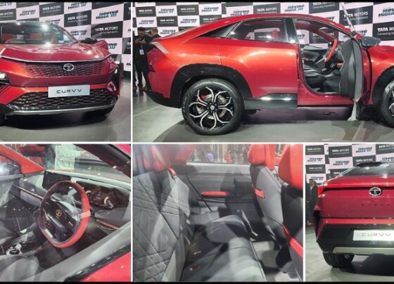 Near Production-Ready Tata Curvv Revealed At Auto Expo 2023