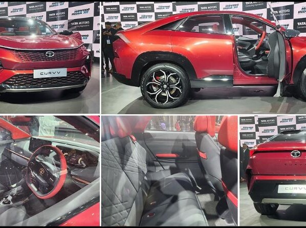 Near Production-Ready Tata Curvv Revealed At Auto Expo 2023