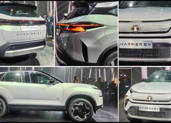 Electric Tata Harrier EV Makes Official Debut At Auto Expo 2023