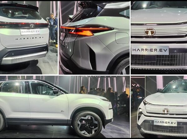 Electric Tata Harrier EV Makes Official Debut At Auto Expo 2023