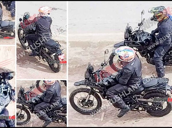 Royal Enfield Himalayan 450 Spotted Again - New Details Revealed