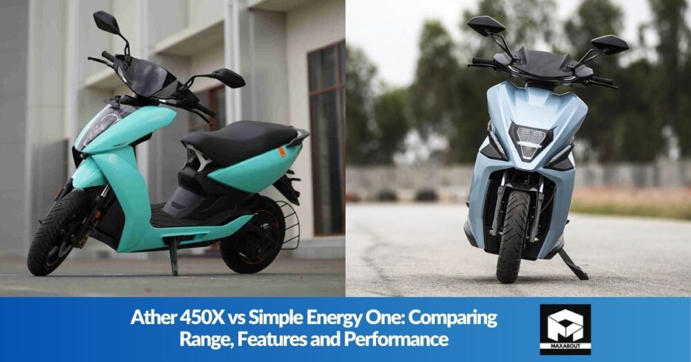 Ather 450X vs Simple Energy One: Comparing Range, Features, and Performance