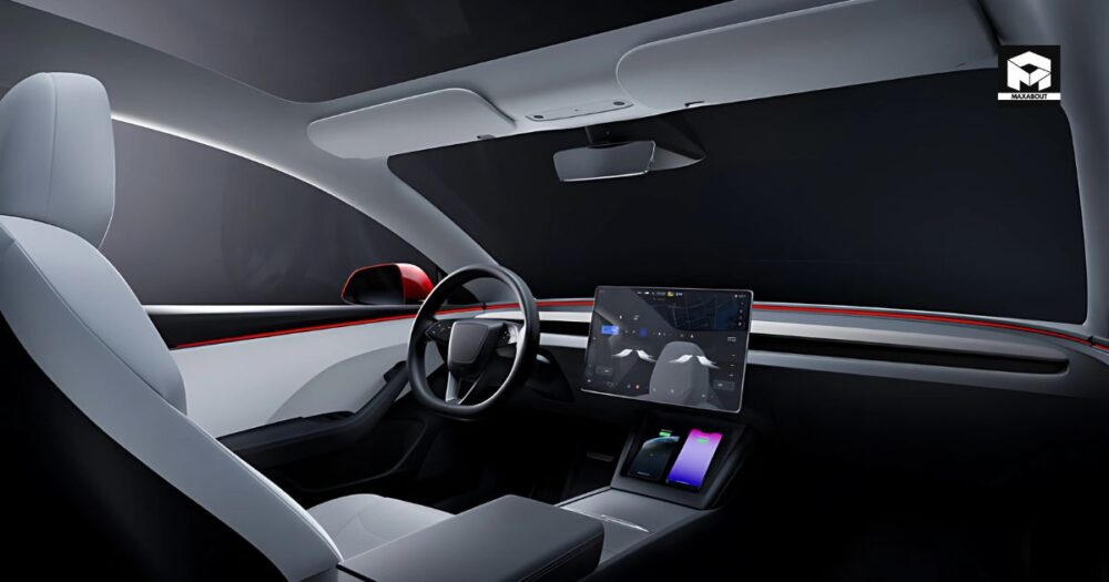 Tesla Model 3 Dashboard