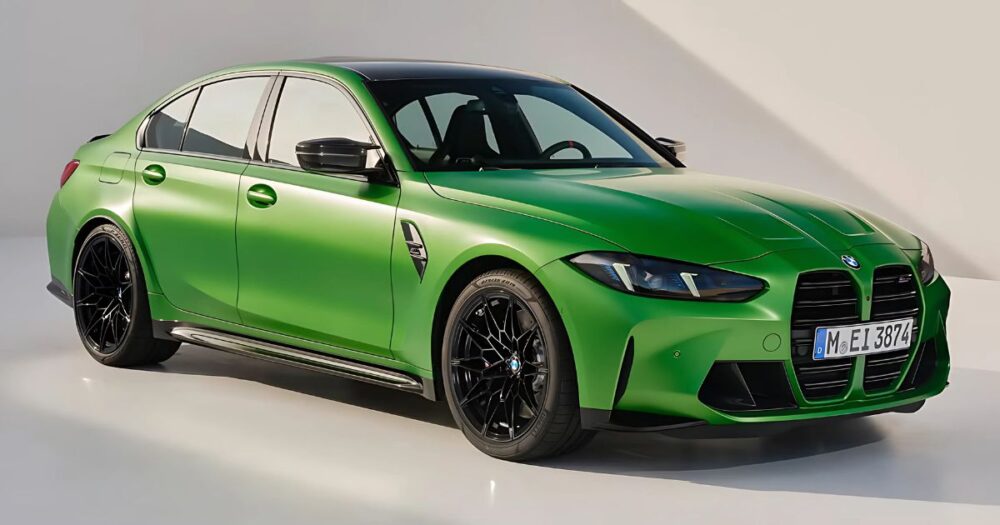 Green BMW M3