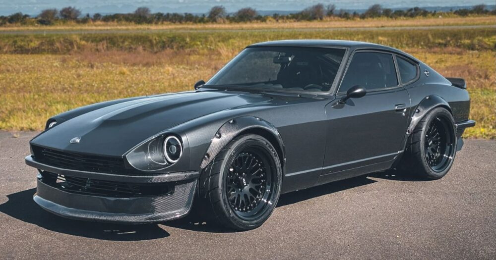 Black Datsun 240Z